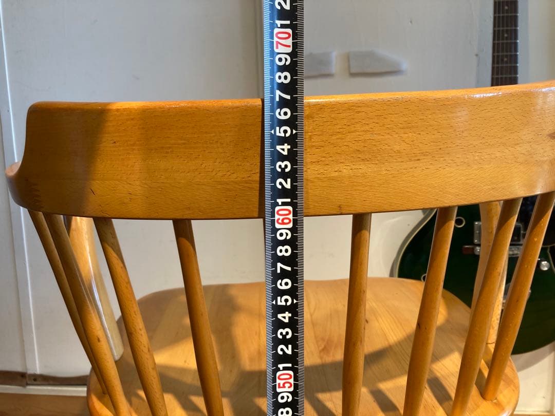 ②画像65枚 キツツキ ダイニングチェア ナチュラル 昭和56年 アーム