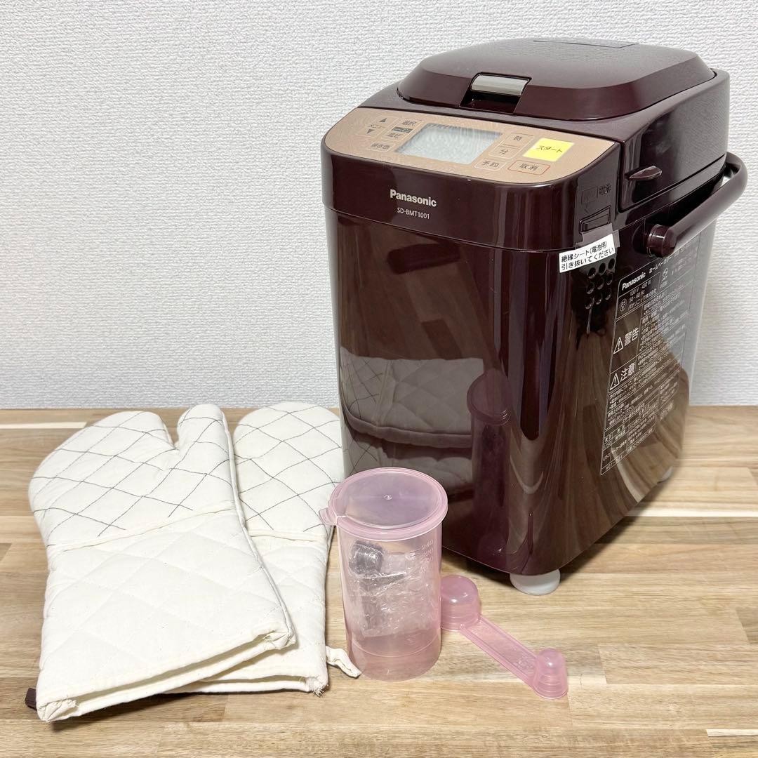 Panasonic SD-BMT1001-T パナソニックホームベーカリー 15年製 パナソニック ホームベーカリー 1斤タイプ SD-BMT1001-T - メルカリ
